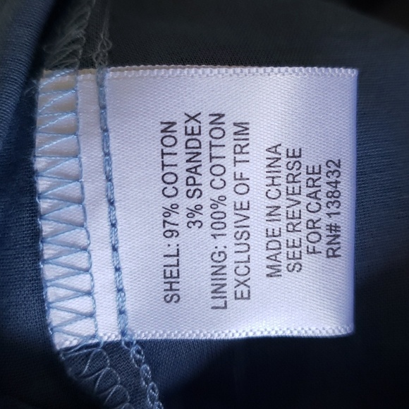 Modcloth Holiday Dress Medium Blue Red White Sleeveless Belt Snowflakes Winter - Picture 15 of 16